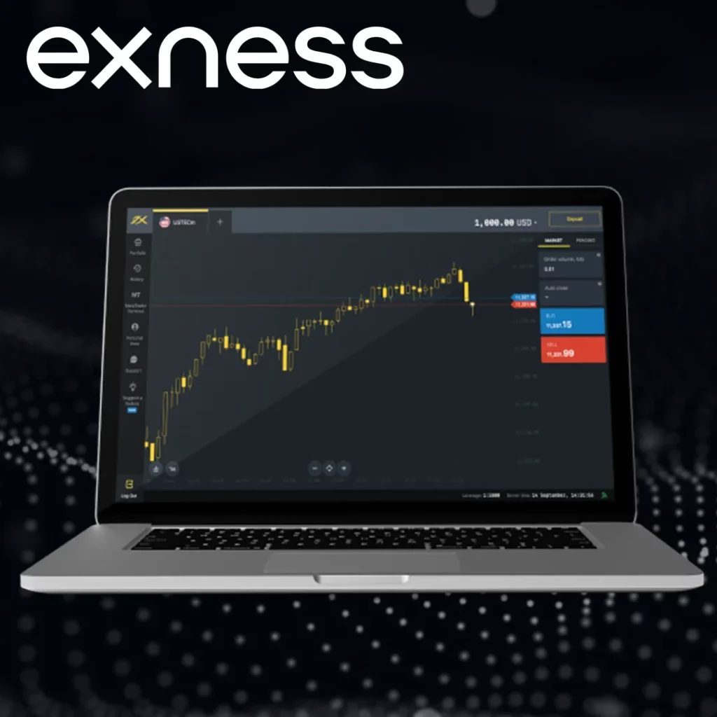 ربط حساب Exness بمحطة الويب MT5
