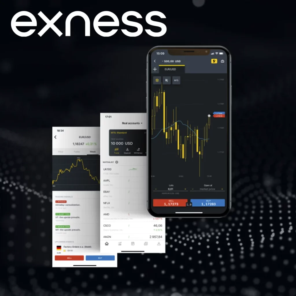 Exness MT5 को मोबाइल ऐप के माध्यम से पहुँचना
