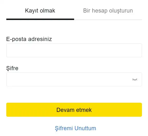 MT5 platformunu açın